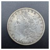 1890-O Morgan Silver Dollar