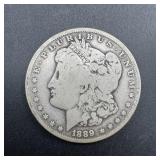 1889-O Morgan Silver Dollar