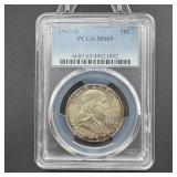 1963-D Franklin Silver Half Dollar MS65