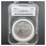 1886 Morgan Silver Dollar NGC MS66