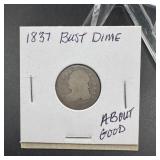 1837 Capped Bust Dime