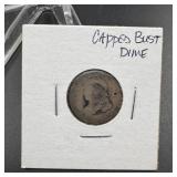 Capped Bust Dime No Date