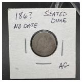 1860 Seated Liberty Dime