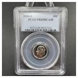 2006-S Roosevelt Dime PCGS PR69DCAM