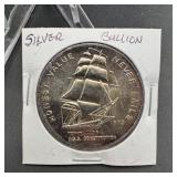1 oz Honest Value Silver Round