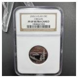 2005-S Oregon State Quarter NGC PF69 Ultra Cameo