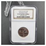1999-S Pennsylvania State Quarter NGC PF69 Ultra C