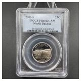 2006-S North Dakota State Quarter PCGS PR69DCAM
