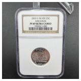 2003-S Silver Arkansas State Quarter NGC PF69 Ultr