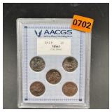 2012-P America the Beautiful Quarters Graded MS63