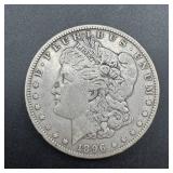 1896-O Morgan Silver Dollar