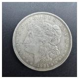 1921 Morgan Silver Dollar