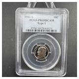 1981-S Type 1 Roosevelt Dime PCGS PR69DCAM