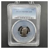 1982-S Roosevelt Dime PCGS PR69DCAM