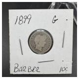 1899 Barber Silver Dime