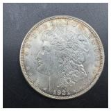 1921-D Morgan Silver Dollar
