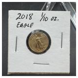 2018 1/10 oz American Gold Eagle