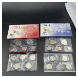 2001 P & D U.s. Mint Set