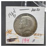1964-D Kennedy Silver Half Dollar