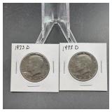 1973-D Kennedy Half Dollar