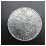 1897-S Morgan Silver Dollar