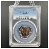 1965 Jefferson Nickel PCGS SP67 SMS