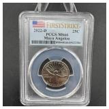 2022-D Maya Angelou Quarter PCGS MS66 First Strike