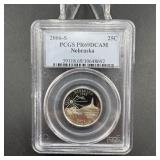 2006-S Nebraska State Quarter PCGS PR69DCAM