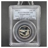 2005-S Silver Oregon State Quarter PCGS PR69DCAM