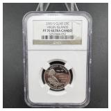 2009-S Virgin Islands Quarter NGC PF70 Ultra Cameo