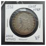 1832 Capped Bust Silver Half Dollar