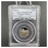 2005-S Western Waters Jefferson Nickel PCGS PR69DC