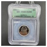 1992-S Jefferson Nickel ICG PR69 DCAM