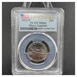 2022-P Maya Angelou Quarter First Strike PCGS MS66