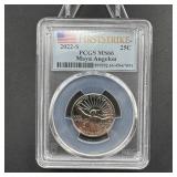 2022-S Maya Angelou Quarter First Strike PCGS MS66