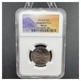 2010-P Yosemite National Park Quarter NGC MS66