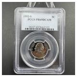 1992-S Jefferson Nickel PCGS PR69DCAM