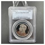 1986-S Kennedy Half Dollar PCGS PR69DCAM