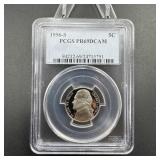 1996-S Jefferson Nickel PCGS PR69DCAM