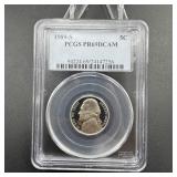 1989-S Jefferson Nickel PCGS PR69DCAM