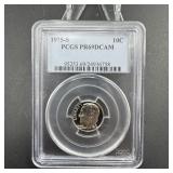 1975-S Roosevelt Dime PCGS PR69DCAM