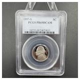1997-S Jefferson Nickel PCGS PR69DCAM