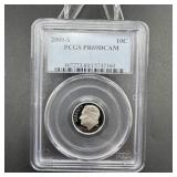 2009-S Roosevelt Dime PCGS PR69DCAM