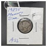 1927-S Mercury Silver Dime