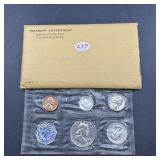 1956 Franklin Silver Mint Set