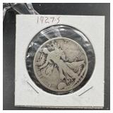 1927-S Walking Liberty Silver Half Dollar