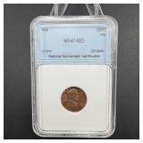 1946 Lincoln Cent National Numismatic Certificatio