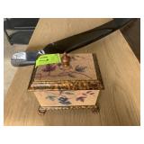 Oriental Jewelry/Storage Box, 10"x8"x10"