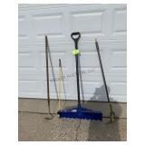 Assorted Yard Work Items & Shovel