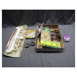 Center Sink Outlet, Sand Paper, Clamps